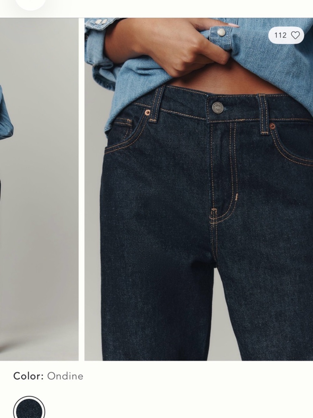 NWT Anthropologie Reformation Greer straight leg jeans size 30